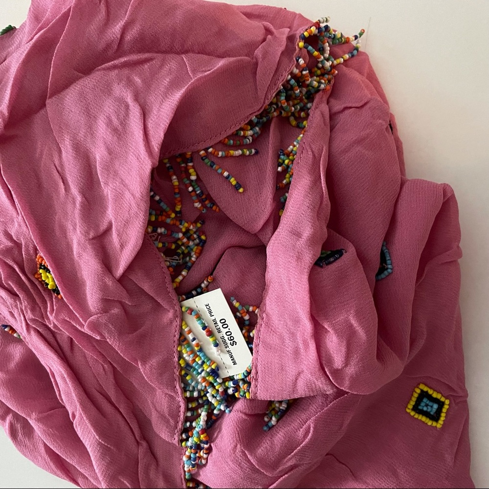 Beaded Sarong Triangle Shape - image 6